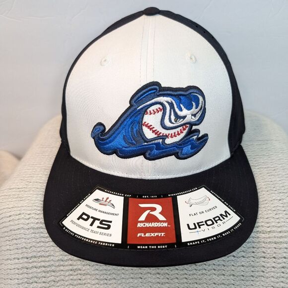 West Michigan Whitecaps MiLB Richardson Navy White Baseball Cap XS-S - Picture 1 of 8
